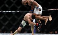 An incredible flying knee saw Romero finish Chris Weidman in his backyard